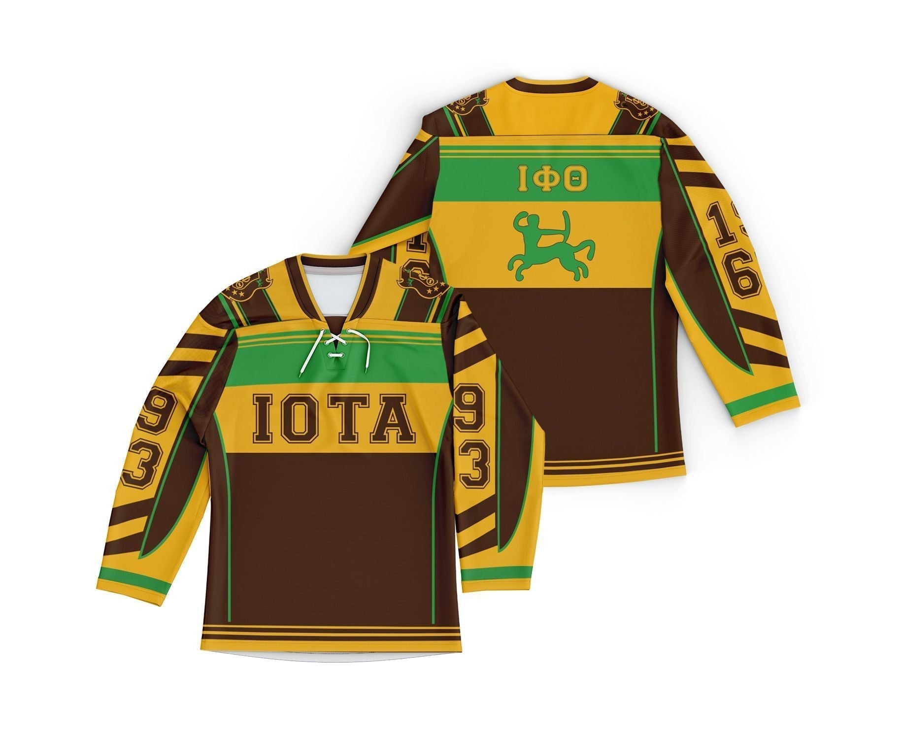 Fraternity Hockey Jersey - Iota Phi Theta Centaurs Man Hockey Jersey