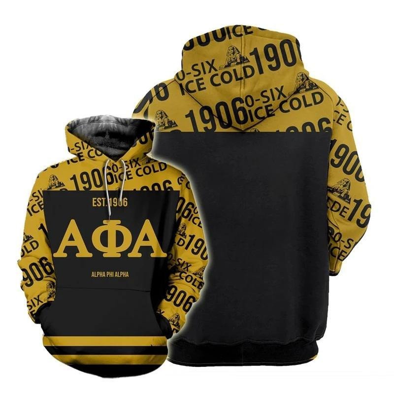 1906 Ice Cold Alpha Phi Alpha Pullover