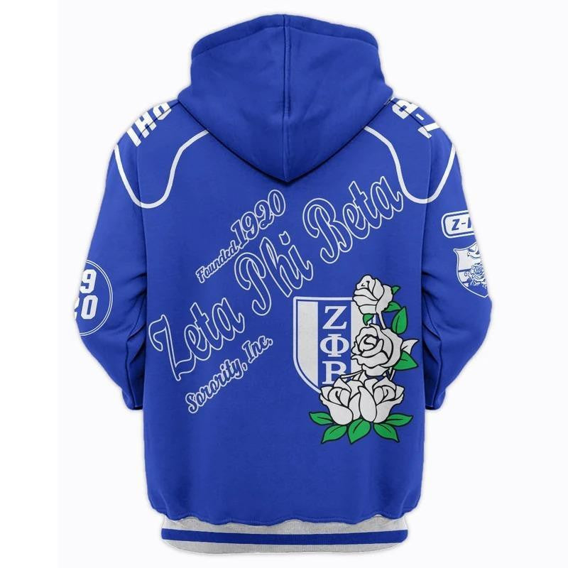 Flower Zeta Phi Beta Hoodie
