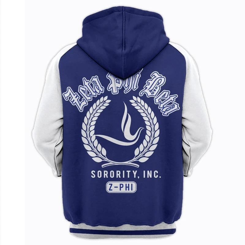 Sorority Hoodie - Zeta Phi Beta Hoodie - Dove Style