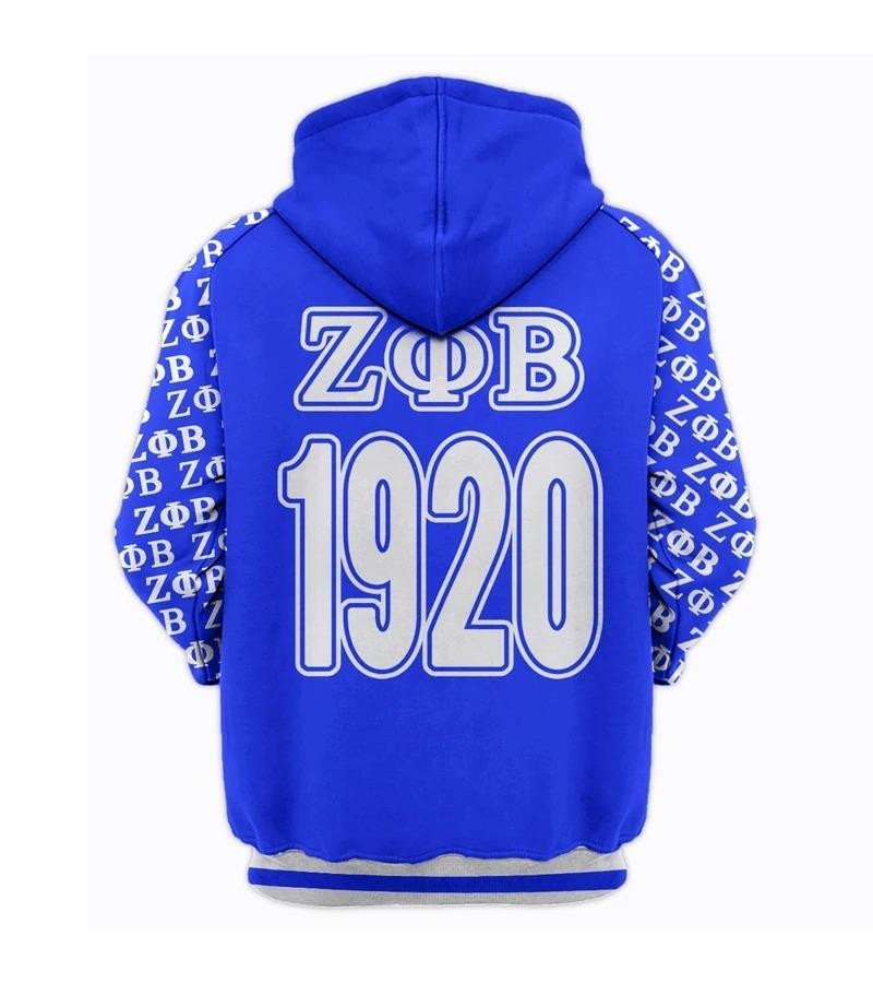 Sorority Hoodie - Zeta Zeta Phi Beta 1920 Hoodie