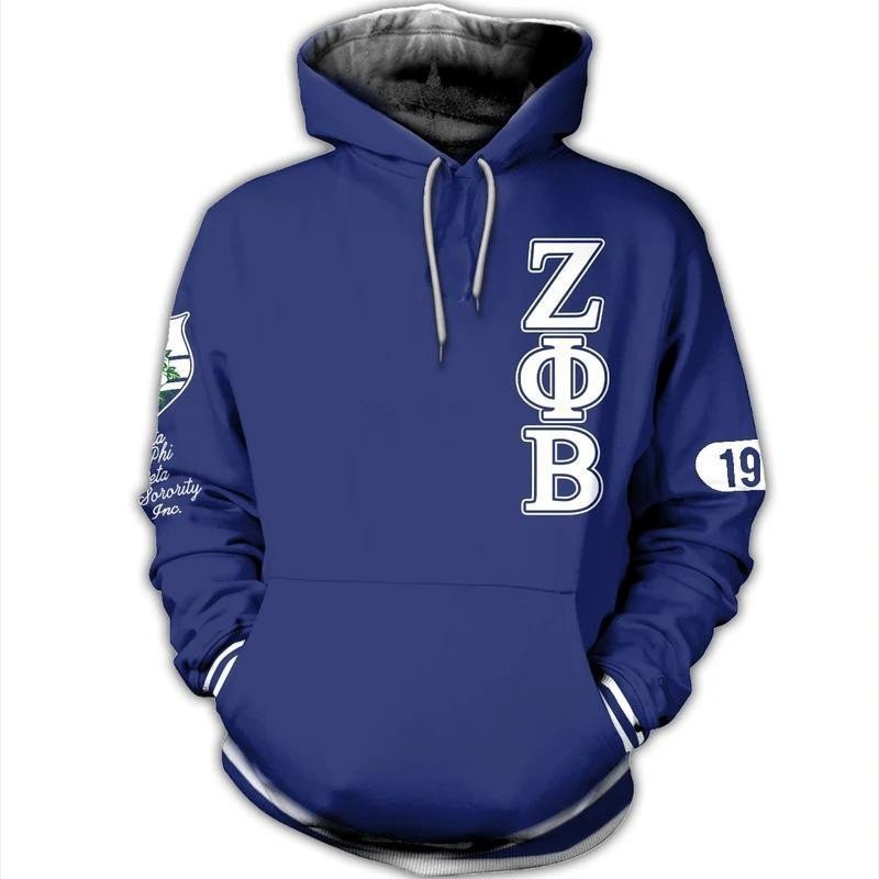 Sorority Hoodie - Scholarship Sisterly Love Zeta Phi Beta Hoodie