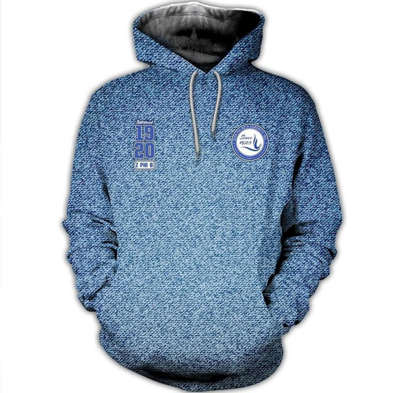 Sorority Hoodie - Jeans Zeta Phi Beta Hoodie