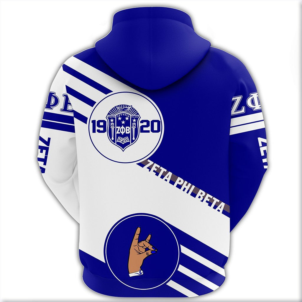 Sorority Hoodie - Zeta Phi Beta Swift Balls Hoodie