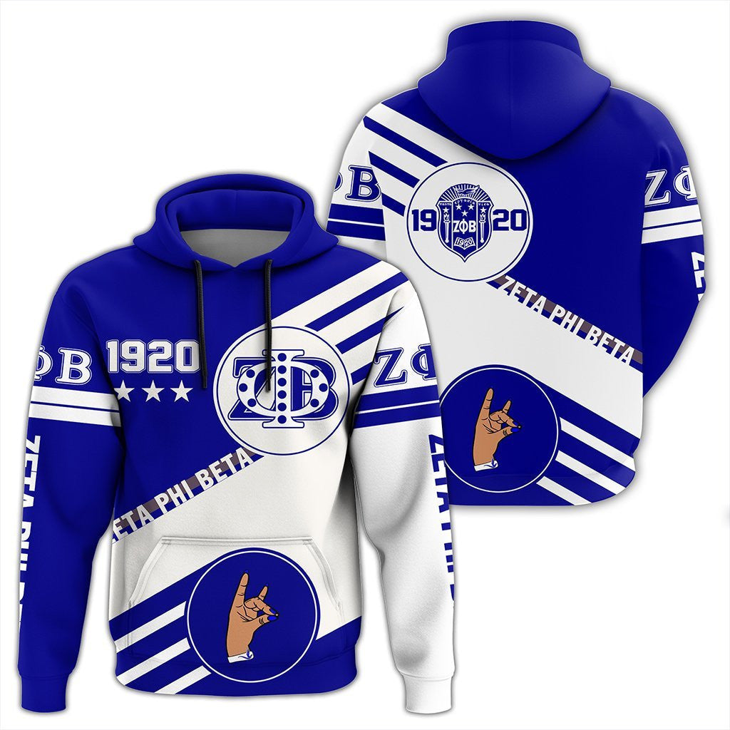 Sorority Hoodie - Zeta Phi Beta Swift Balls Hoodie