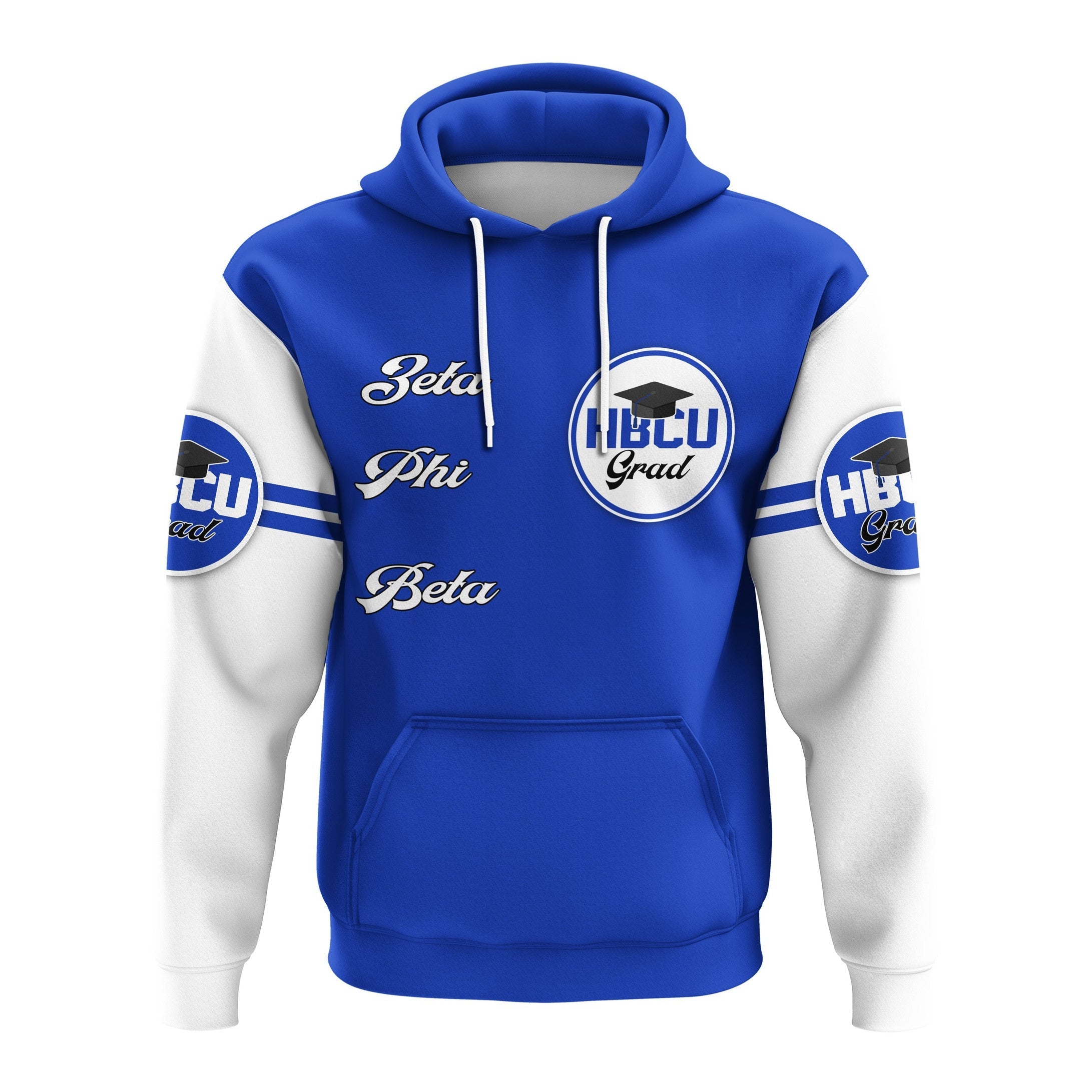 Sorority Hoodie - Zeta Phi Beta HBCU Grad Pullover Hoodie