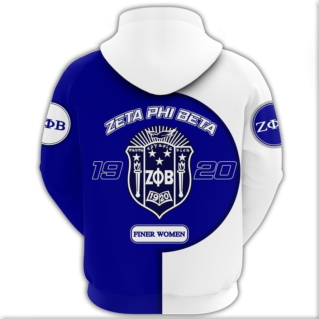 Sorority Hoodie - Zeta Phi Beta Hoodie - Cycle Style