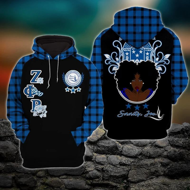 Sorority Hoodie - Zeta Phi Beta Girl Blade Hoodie