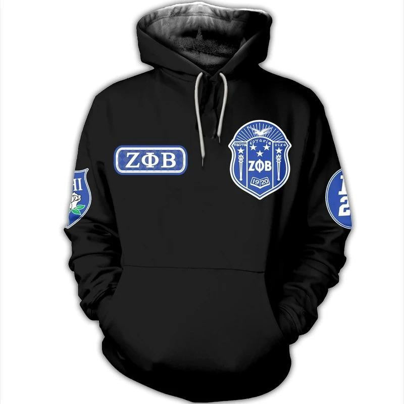 Sorority Hoodie - Zeta Phi Beta 1920 Sorority Hoodie