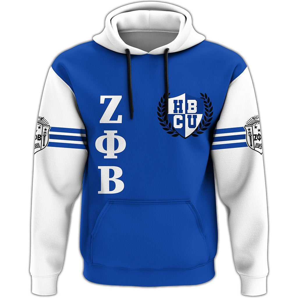 Sorority Hoodie - Zeta Phi Beta HBCU Graduation Pullover Hoodie