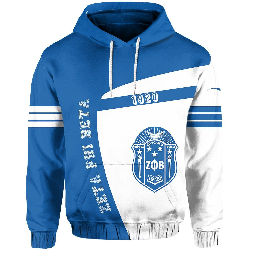 Sorority Hoodie - Zeta Phi Beta 1920 Dove Hoodie - Iconic Style