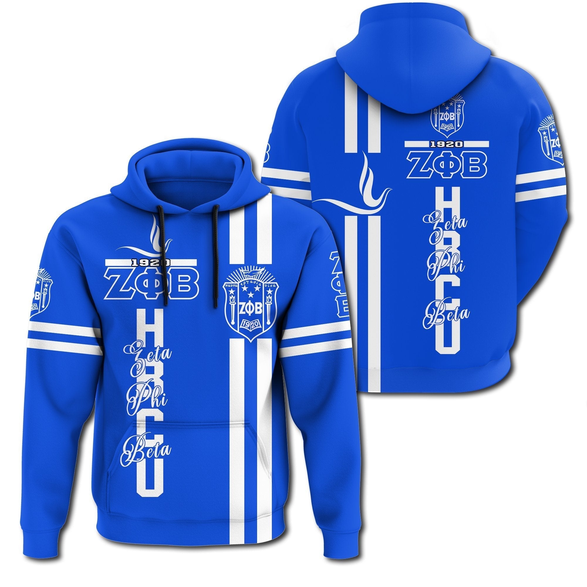 Sorority Hoodie - HBCU Zeta Phi Beta Dove Hoodie