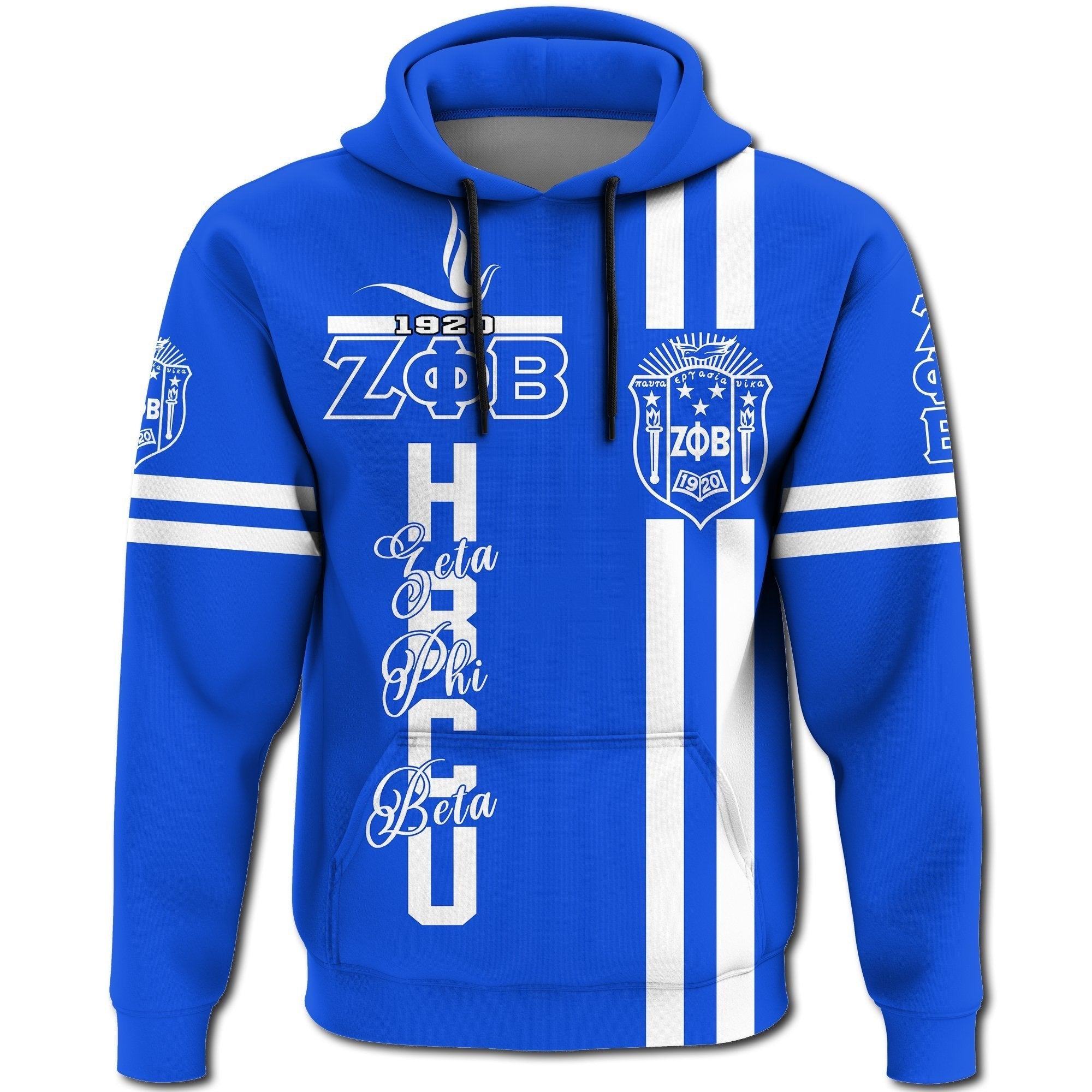Sorority Hoodie - HBCU Zeta Phi Beta Dove Hoodie