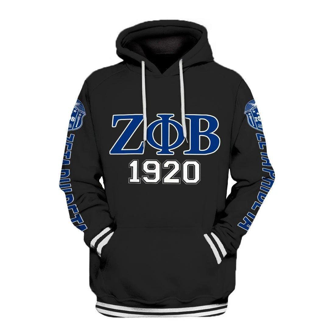 Sorority Hoodie - Lux Zeta Phi Beta For Life Hoodie