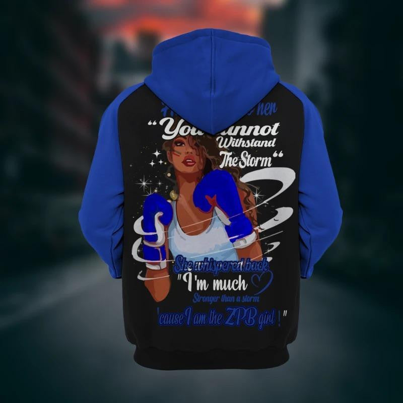 Sorority Hoodie - I Am Zeta Phi Beta Girl Hoodie