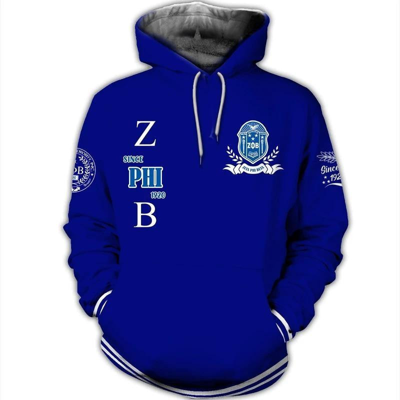 Sorority Hoodie - Finer Womanhood Zeta Phi Beta Hoodie