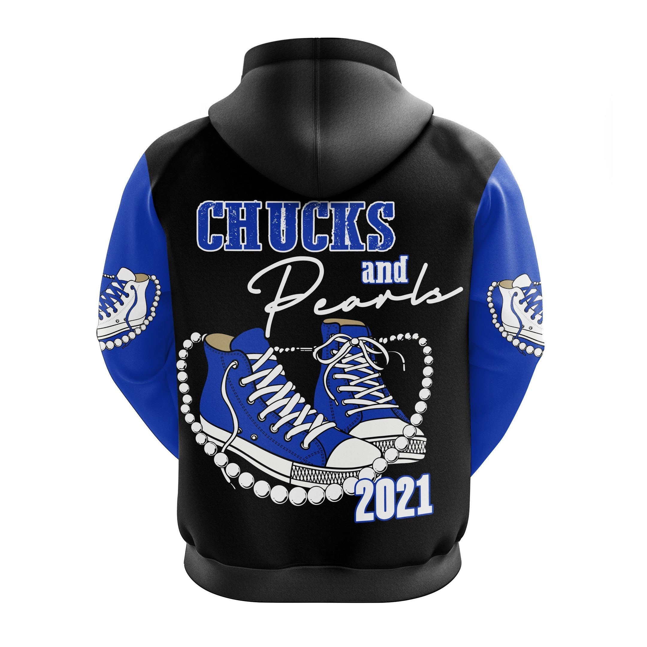 Sorority Hoodie - Zeta Phi Beta K.H Pearls 2021 Pullover Hoodie