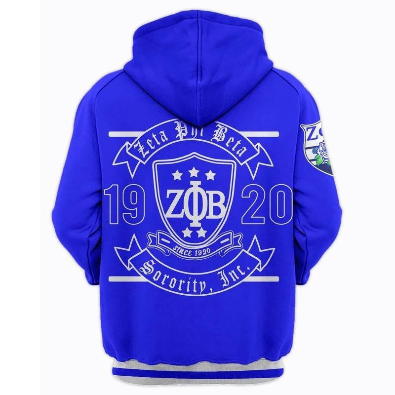 Sorority Hoodie - Zeta Phi Beta Hoodie - Danh Style