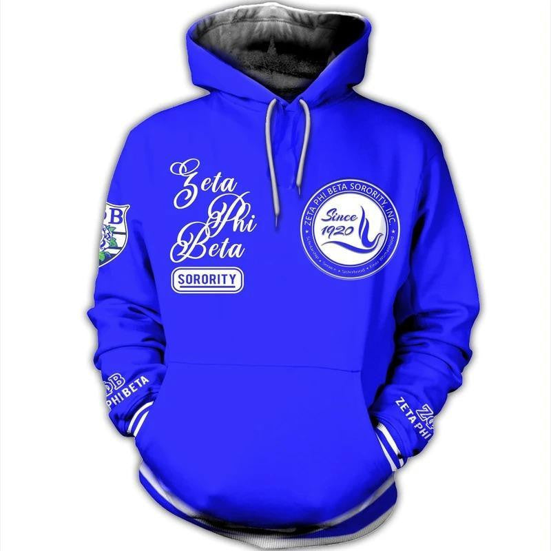 Sorority Hoodie - Zeta Phi Beta Hoodie - Danh Style