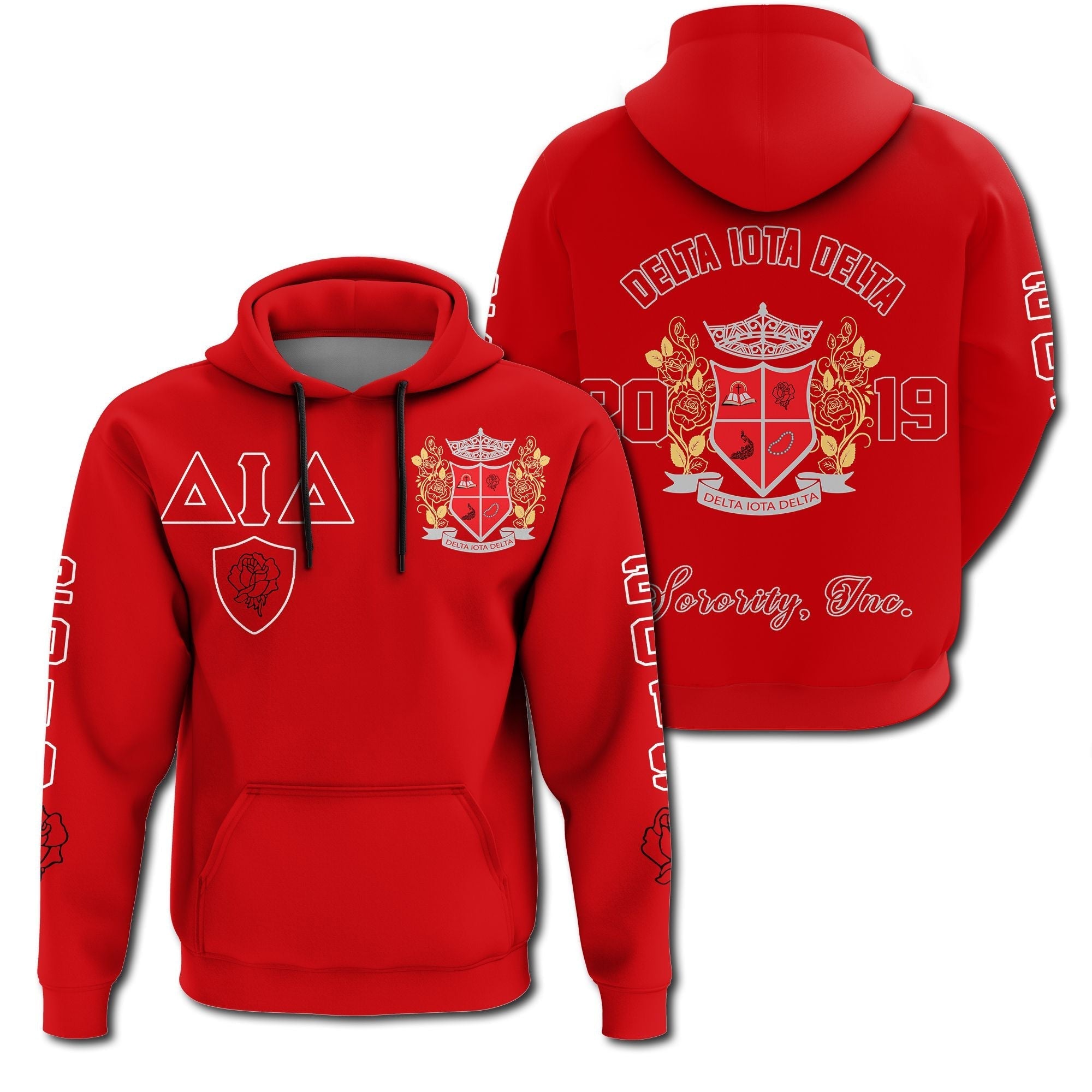 Sorority Hoodie - Delta Iota Delta Edsel Hoodie