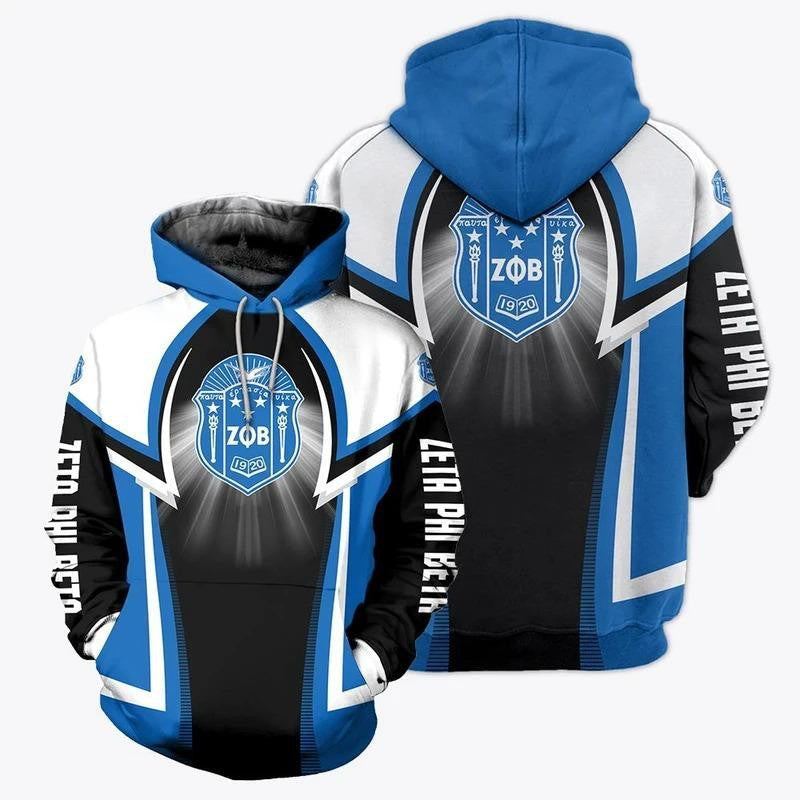 Sorority Hoodie - Shining Zeta Phi Beta Hoodie
