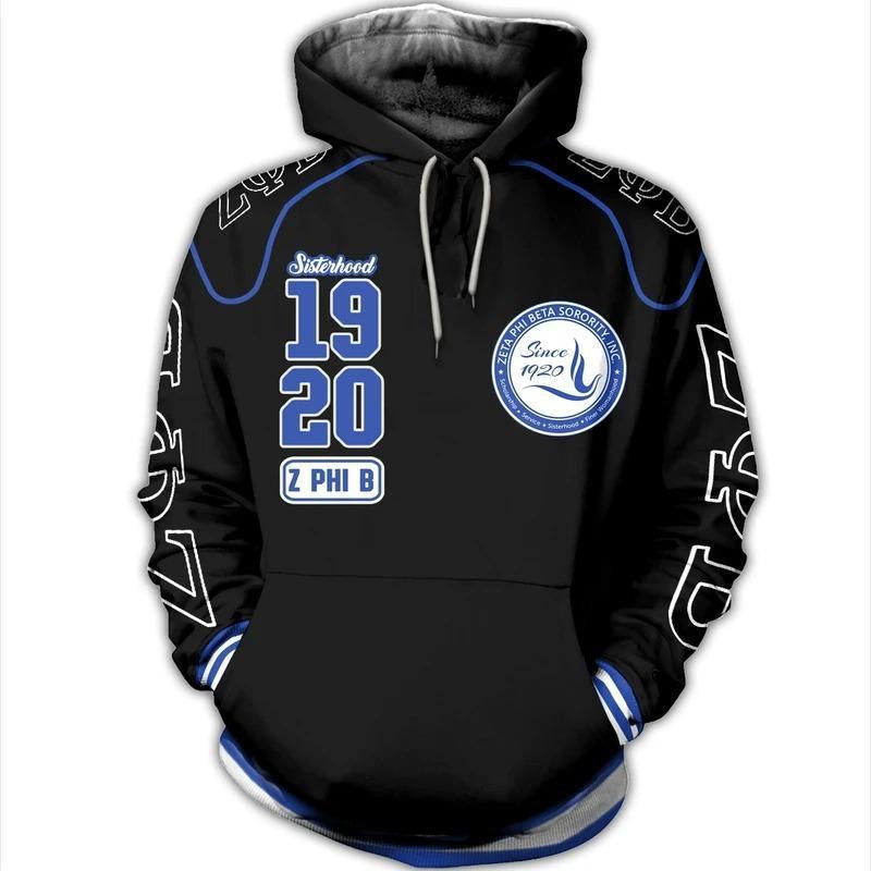 Sorority Hoodie - Z Phi B 1920 Zeta Phi Beta Hoodie