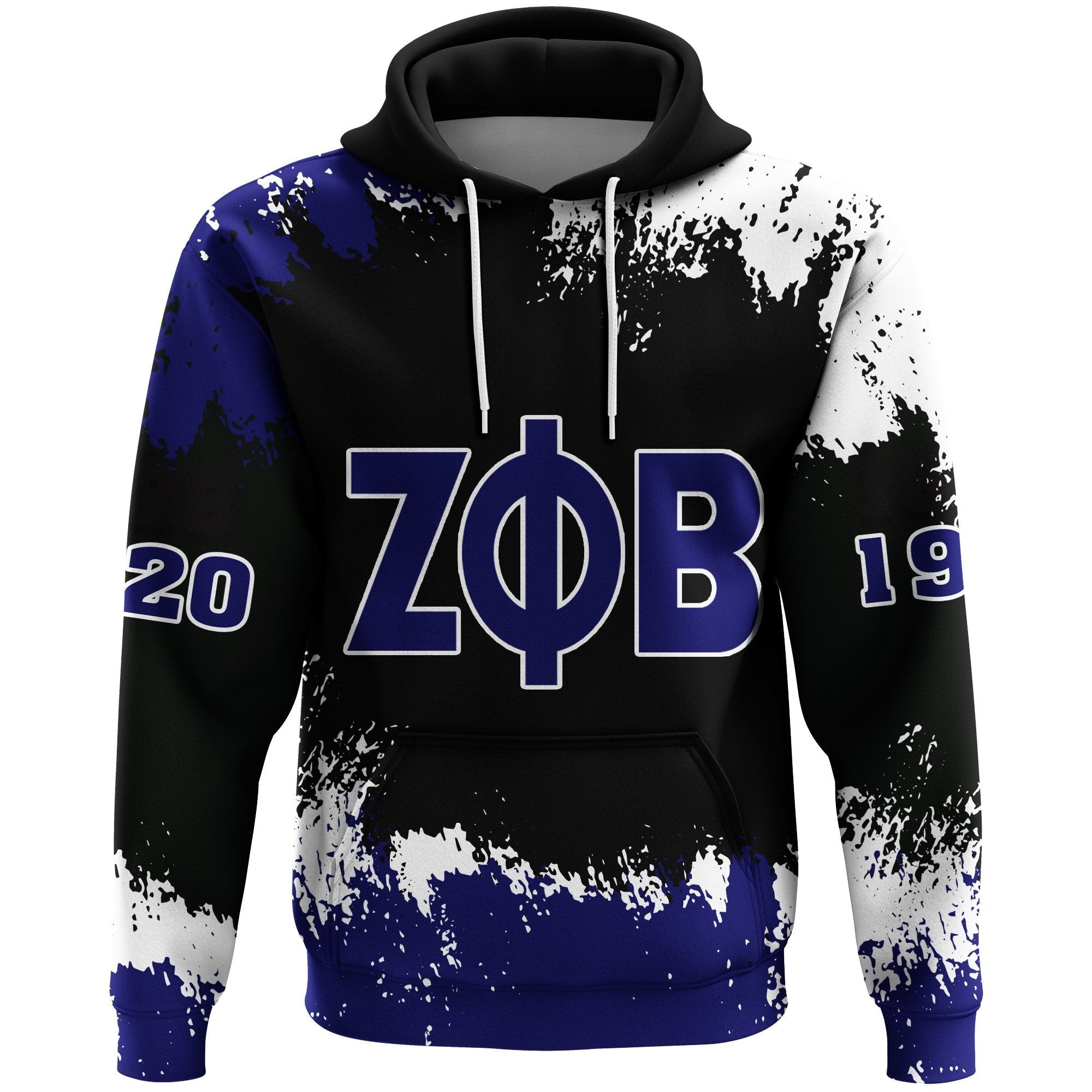 Sorority Hoodie - Zeta Phi Beta Hoodie - Face Style