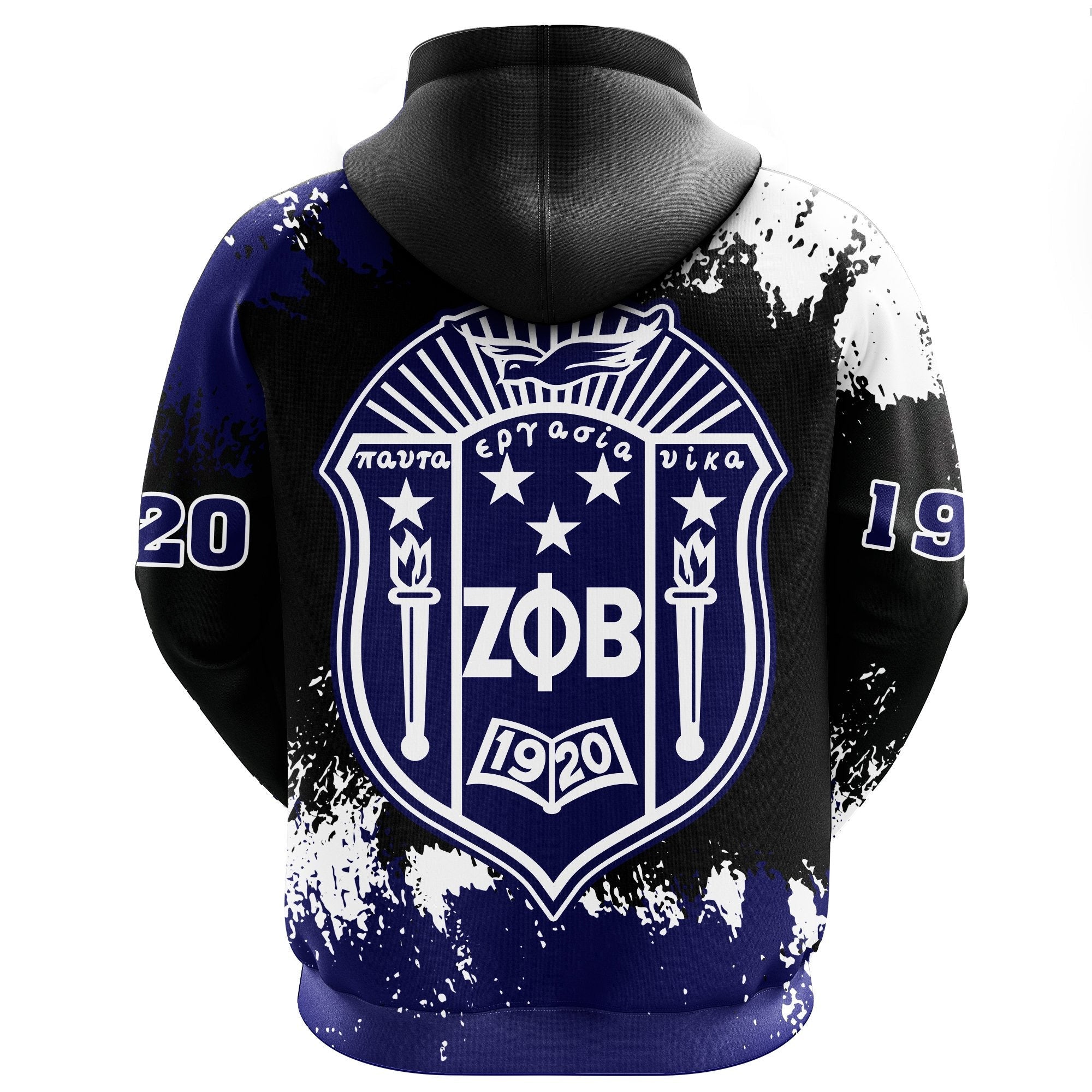 Sorority Hoodie - Zeta Phi Beta Hoodie - Face Style