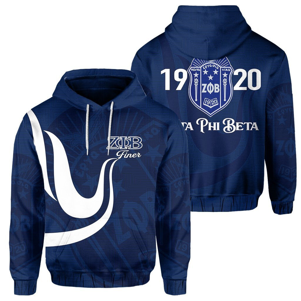 Sorority Hoodie - Zeta Phi Beta Sorority Pullover Hoodie