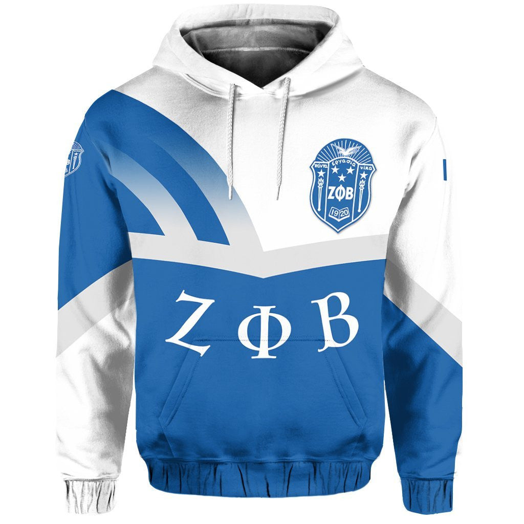 Sorority Hoodie - Zeta Phi Beta 1920 Dove Pullover Hoodie - Prime Style
