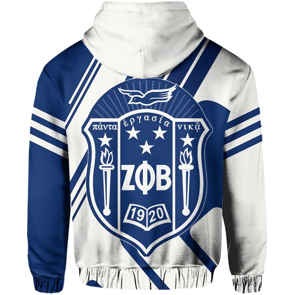 Sorority Hoodie - Zeta Phi Beta Pullover Hoodie