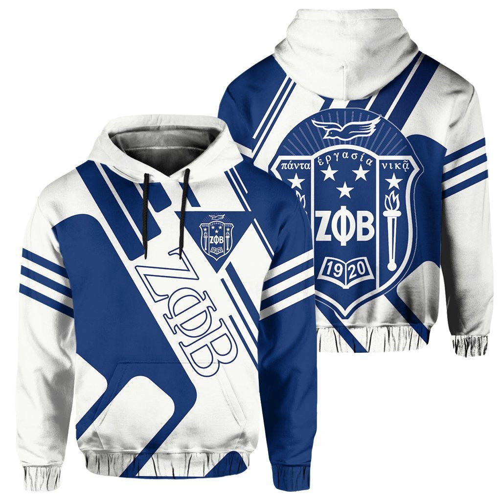 Sorority Hoodie - Zeta Phi Beta Pullover Hoodie