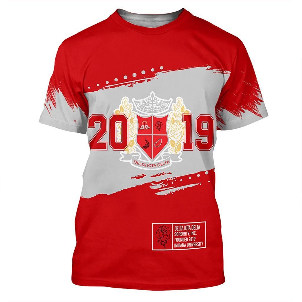 Sorority T-Shirt - Delta Iota Delta Indiana University T-Shirt