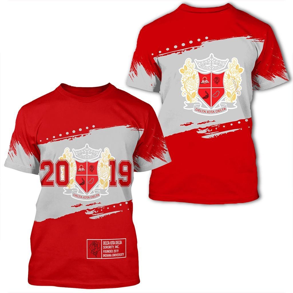 Sorority T-Shirt - Delta Iota Delta Indiana University T-Shirt