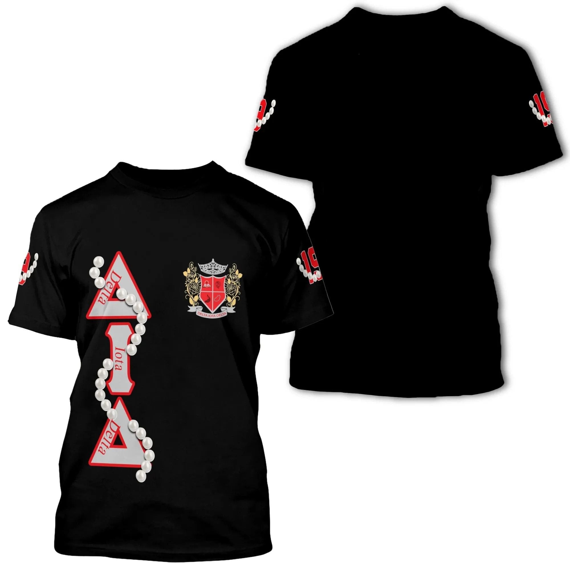 Sorority T-Shirt - Delta Iota Delta Pearl Ver.2 T-Shirt