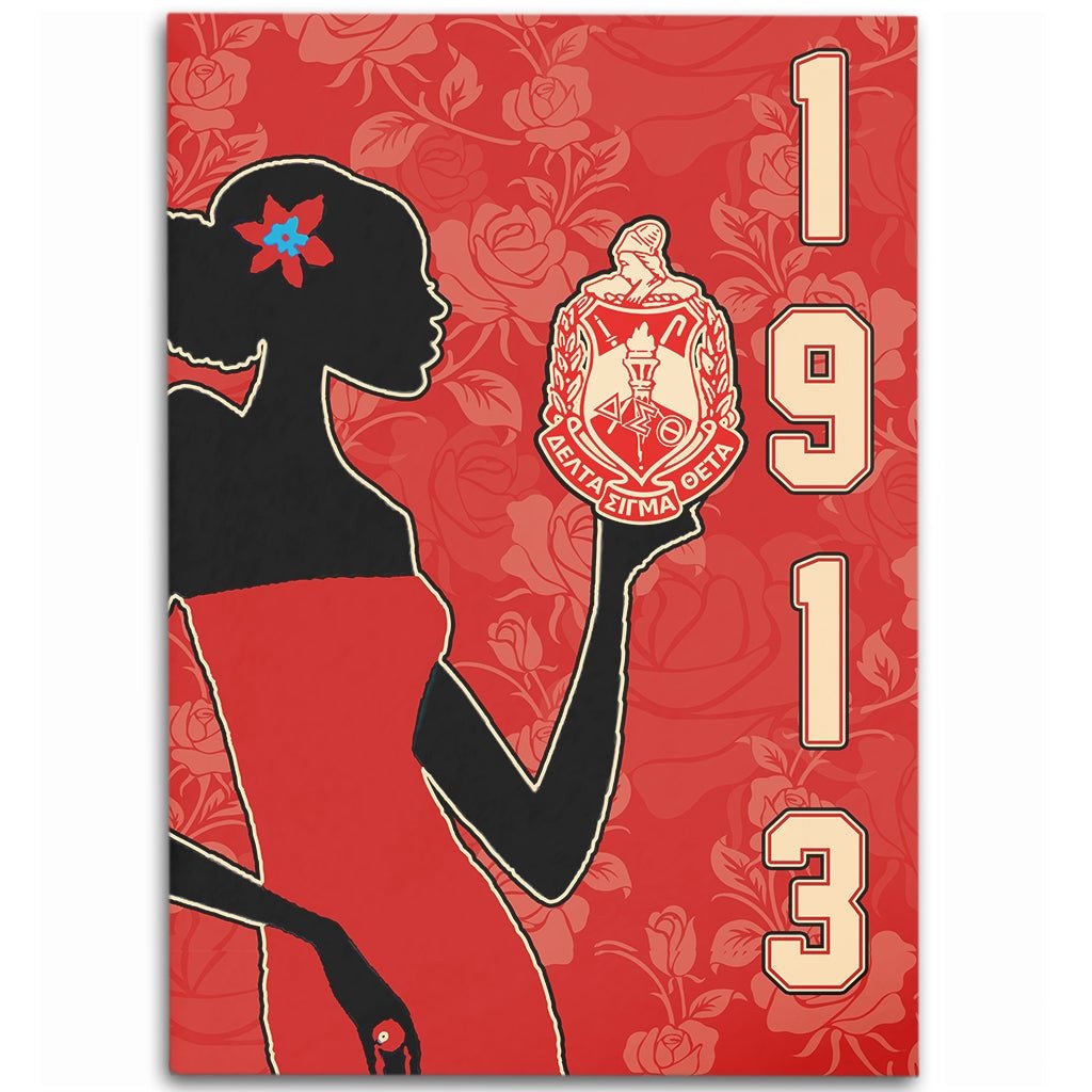 Sorority Area Rug - Delta Sigma Theta Girl Area Rug