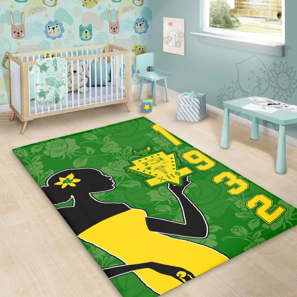 Chi Eta Phi Girl Area Rug