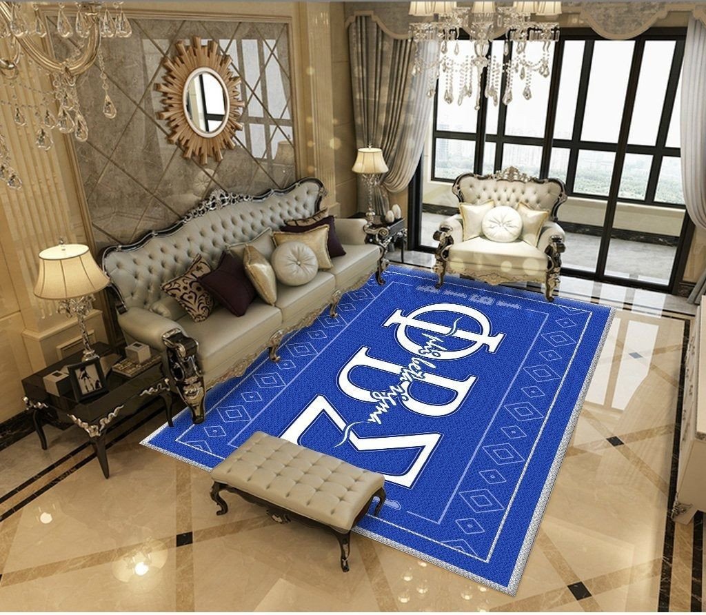 Fraternity Area Rug - Phi Beta Sigma Greek Letter 1914 Area Rug