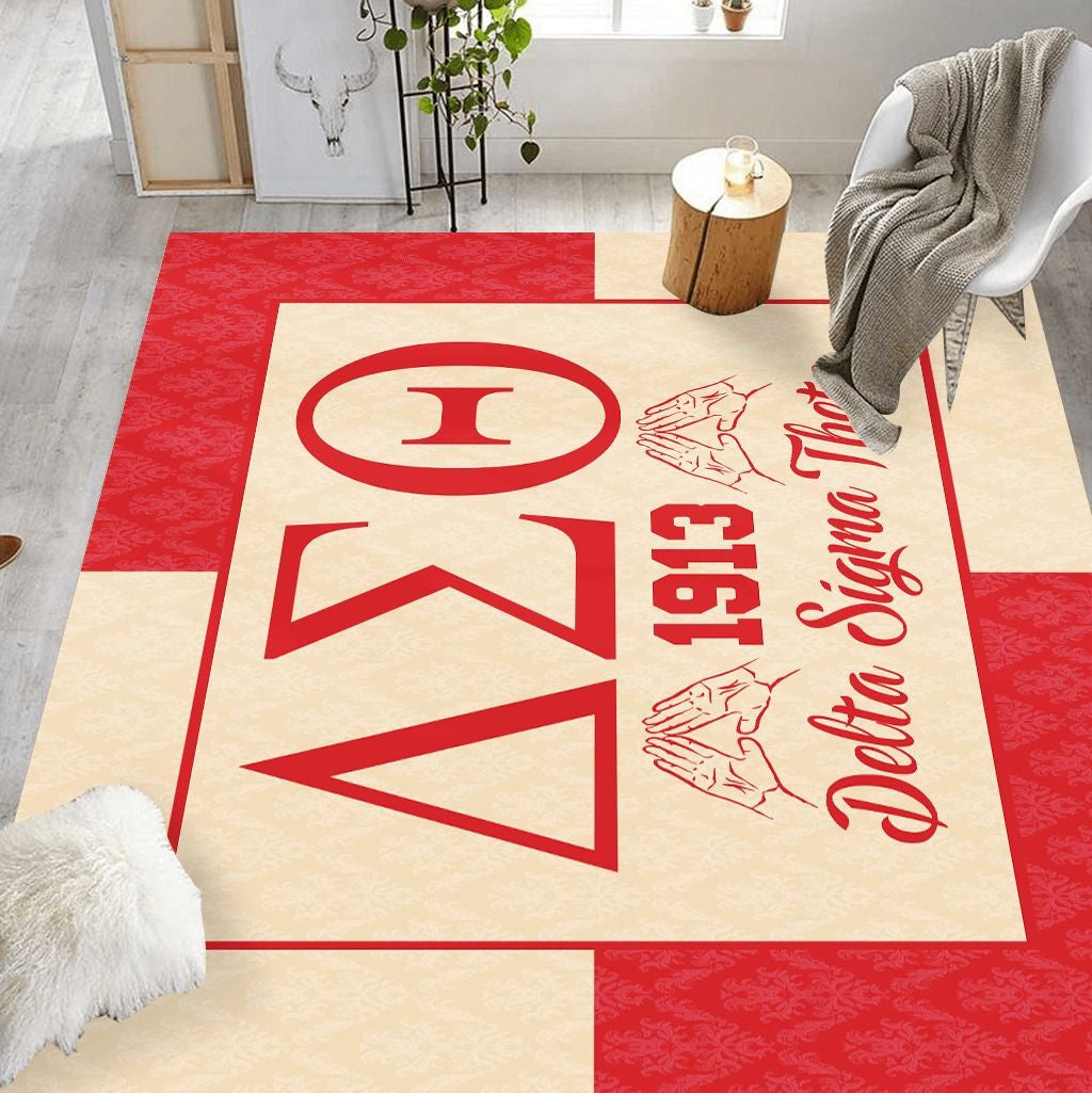 Sorority Area Rug - Royal Delta Sigma Theta Area Rug