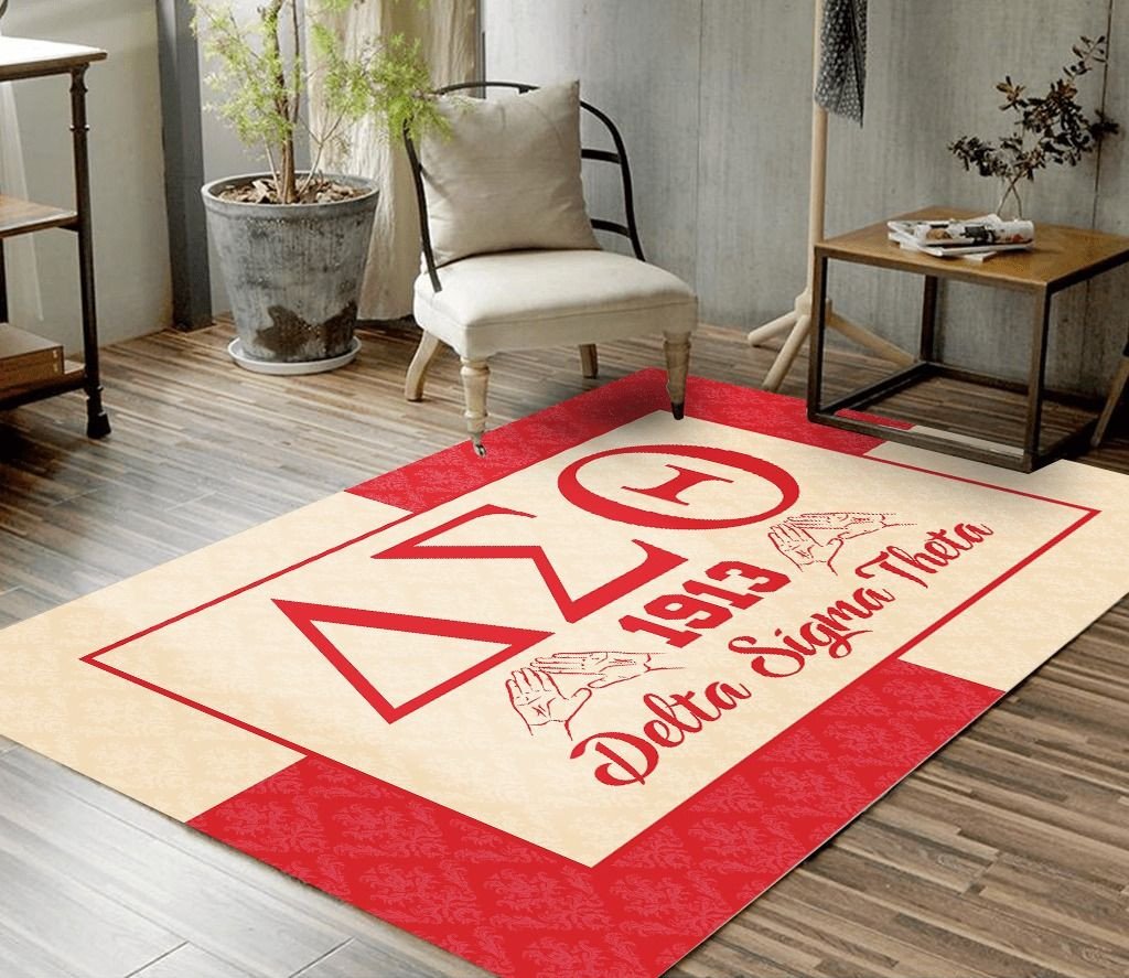 Sorority Area Rug - Royal Delta Sigma Theta Area Rug