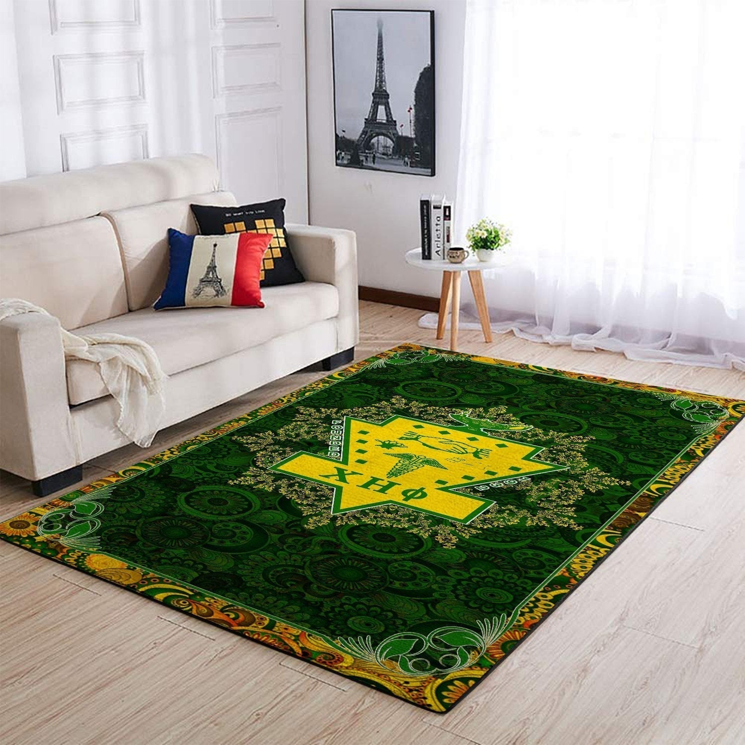 Chi Eta Phi Sorority Area Rug