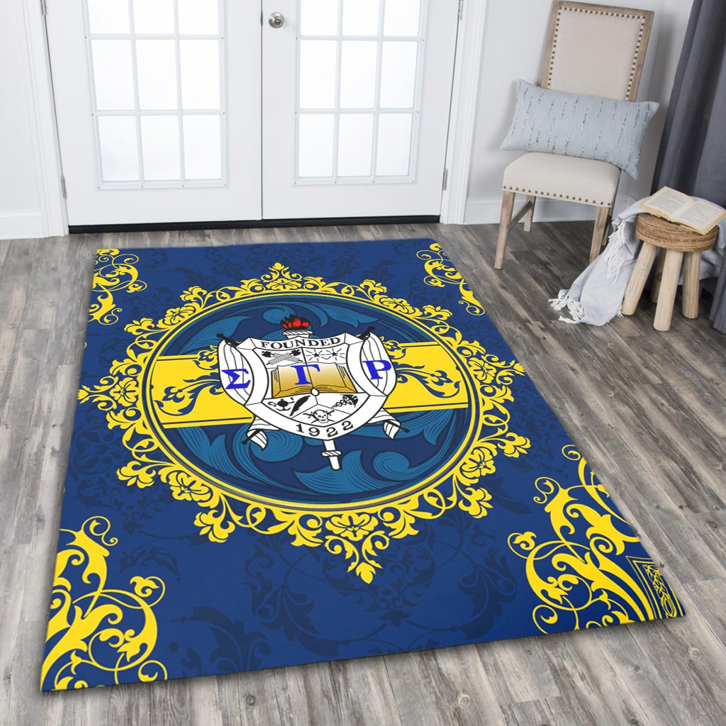 Sorority Area Rug - Sigma Gamma Rho Nolan Area Rug
