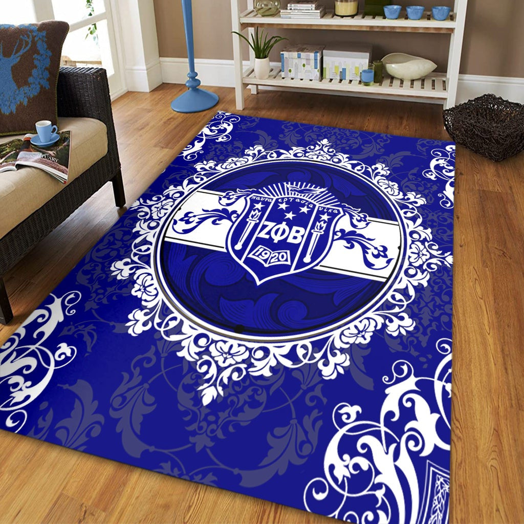 Sorority Area Rug - Zeta Phi Beta Nolan Area Rug