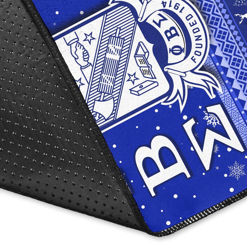 Fraternity Area Rug - Phi Beta Sigma Area Rug Christmas African Pattern