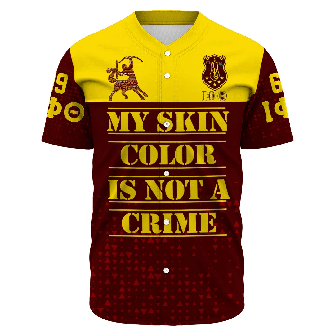Fraternity Baseball Jersey - Iota Phi Theta Baseball Jersey