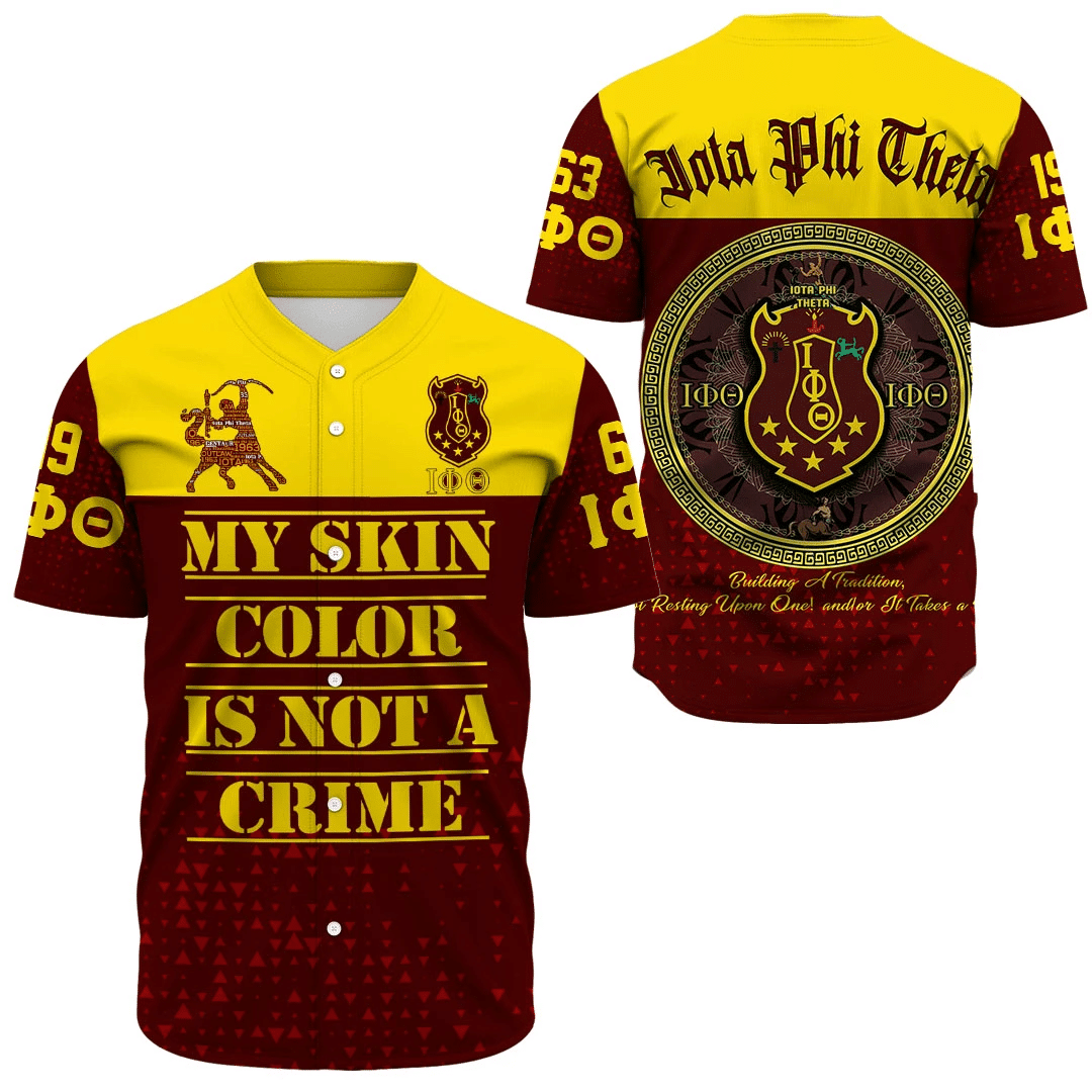 Fraternity Baseball Jersey - Iota Phi Theta Baseball Jersey