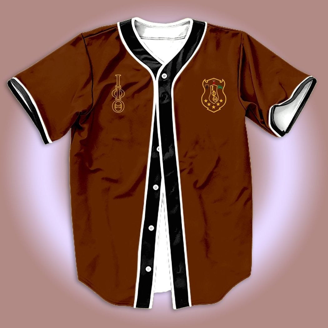 Fraternity Baseball Jersey - Iota Phi Theta Five Stars Shirt