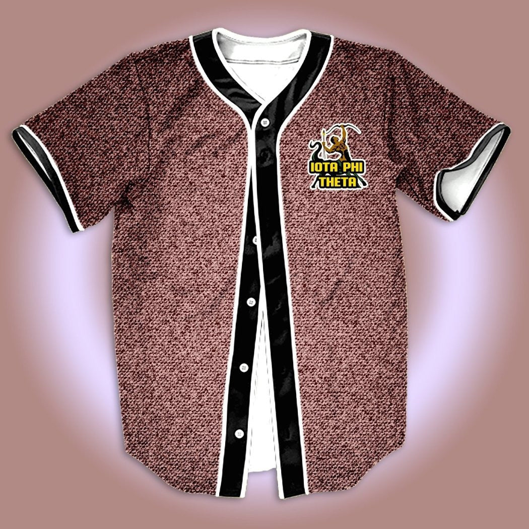 Fraternity Baseball Jersey - Brotherhood Iota Phi Theta Jeans Style Shirt