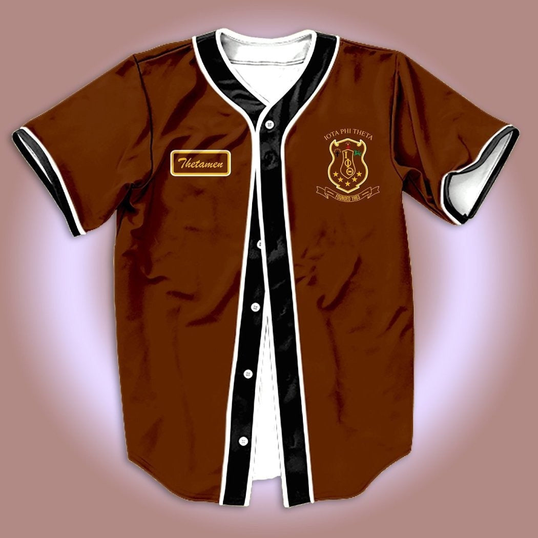 Fraternity Baseball Jersey - Iota Phi Thetaman Centaur Shirt