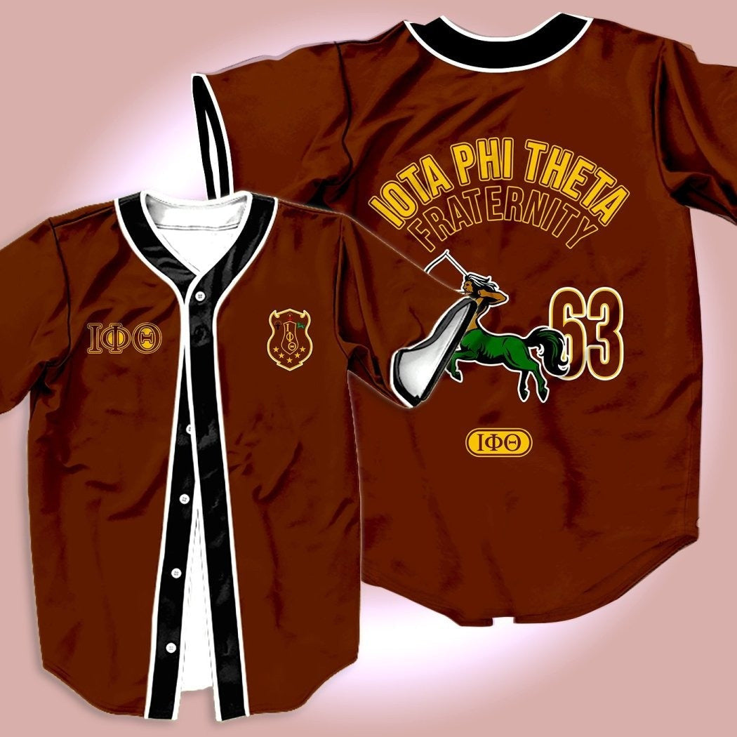 Fraternity Baseball Jersey - Brotherhood Iota Phi Theta Shirt